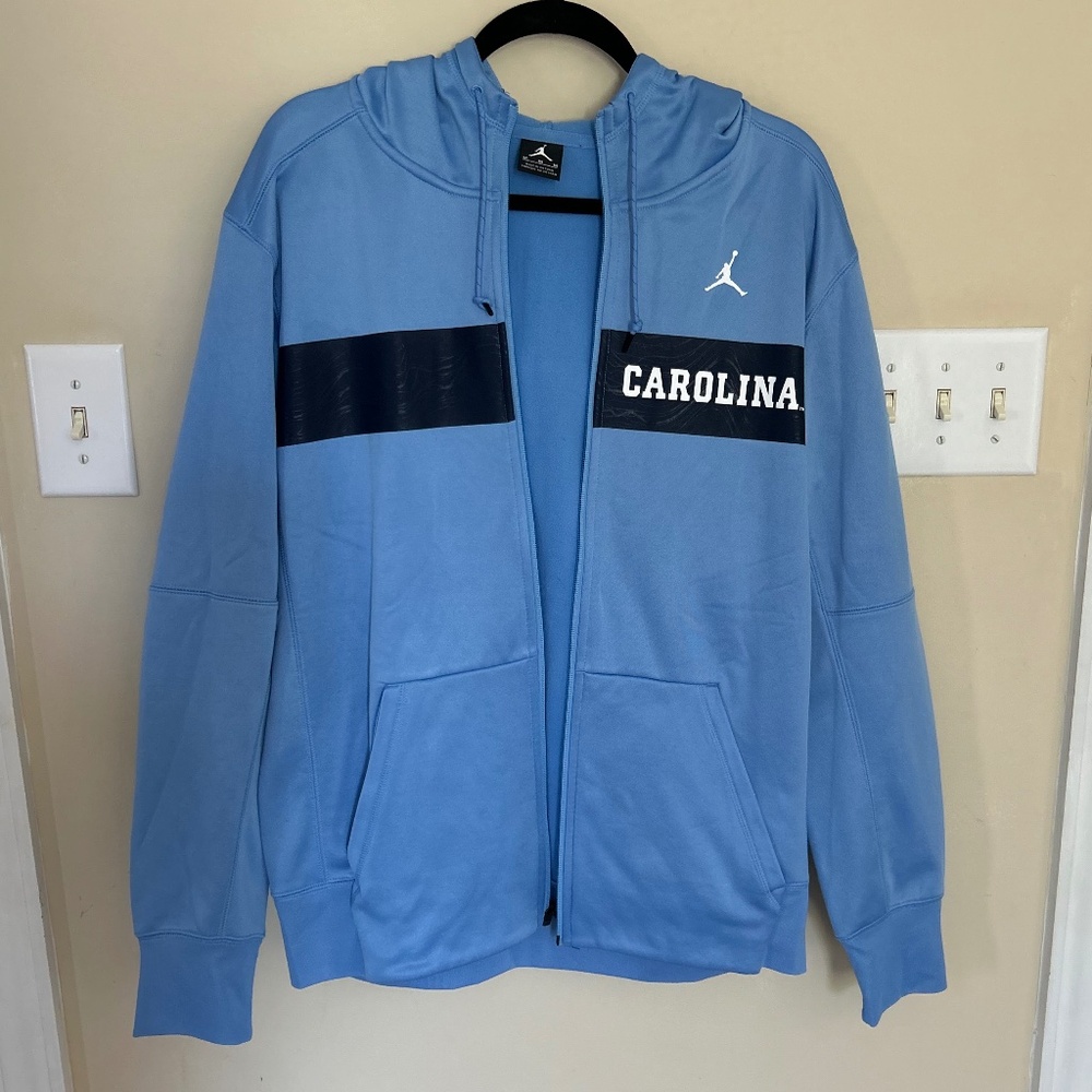 Nike Carolina zip hooded jacket men's M